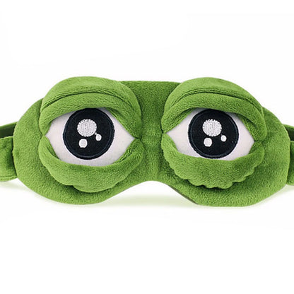😴 PEPE Eye Sleep Mask – Limited Stock Sad Frog Sleep Mask for Real Rest